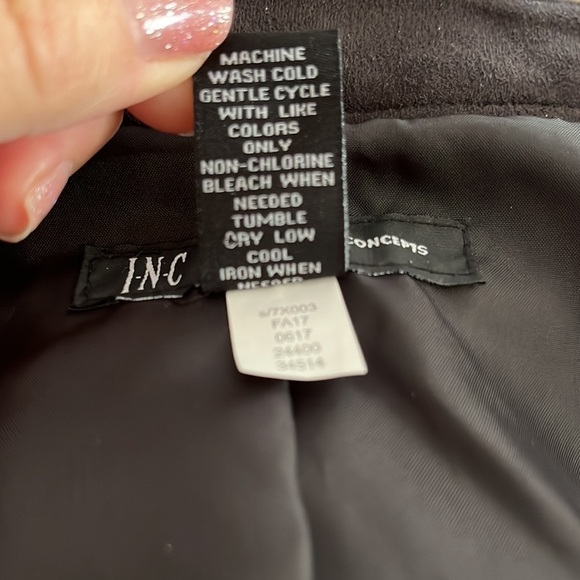 Anna Sui By INC International Concepts Jacket faux swede Small - Picture 9 of 9